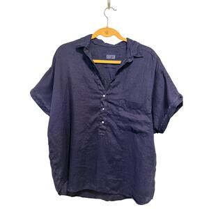 Grayson “The Artist” Linen Short Sleeve Shirt, Large